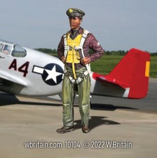 W.Britain 10104 U.S.A.A.F. Tuskeegee Airman, 1943-45 Britains