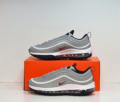 Nike Air Max 97 G Golf Shoes 'Silver Bullet' CI7538-001 Size 6 UK