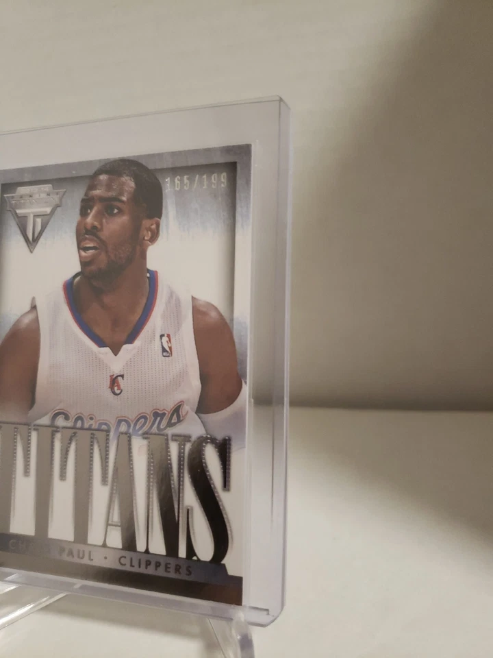 2013-14 Panini Titanium Titans 165/199 Chris Paul #11 SUNS  - Image 3 of 4