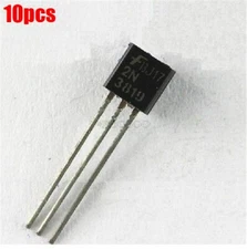 10Pcs 2N3819 3819 Transistor Rf Nch 25V TO-92 bz