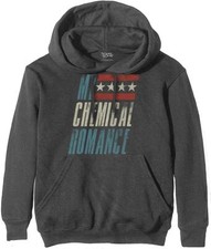 Authentic My Chemical Romance Raceway Pull Over Hoodie S-2XL NEW