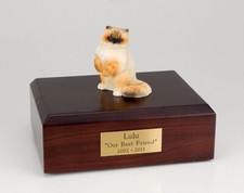 Ragdoll Cat Figurine Pet Cremation Urn Available in 3 Different Colors 4 Sizes