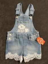 Wonder Nation toddler overalls 2t Jean Lace