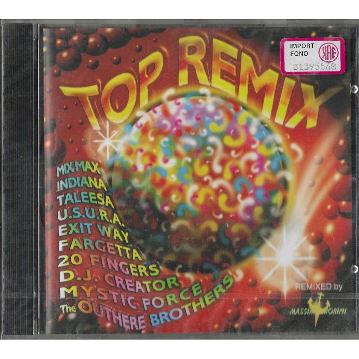 Various CD Top Remix / Columbia – COL 4803502 Sealed