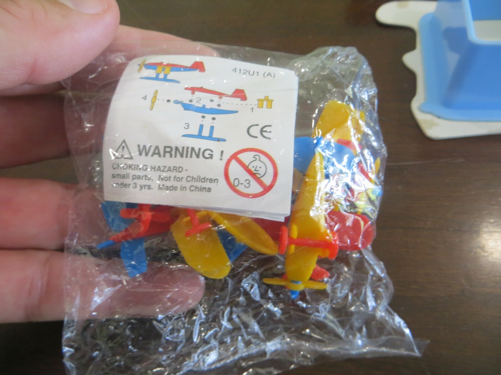 1998 B.Stackman & Co.The Travel-Air,ca.1929 bi plane airplane case & tiny planes