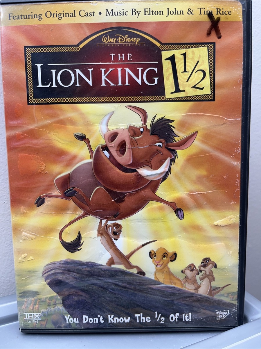 The Lion King 1 1/2 (DVD, 2004, 2-Disc Set, Limited Edition
