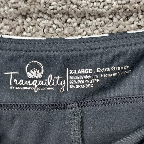 Pantalón corto para mujer Tranquility by Colorado tenis elástico floral negro X-grande - Imagen 2 de 7