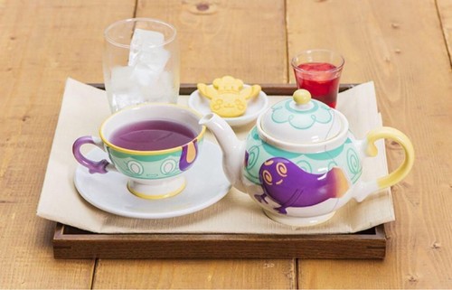 Sinistea Yabacha Tea Pot & Mug Cup Set Pokemon center Pokemon Cafe Limited New - Picture 8 of 8
