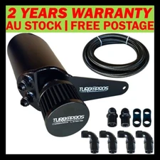 Turbo Pros High Flow -AN8 Oil Catch Can For Ford Falcon XR6 BA/BF/FG Barra 4.0L