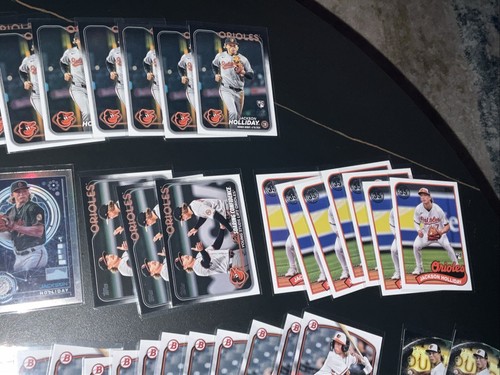 Jackson Holliday Rc Lot 121 Karten MLB Orioles Bowman Topps Chrome Stadium Club$ - Bild 5 von 18