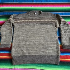 Vintage 80s Nordstrom Made I  m England Wool Sweater Brown Size XL