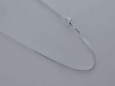 1.5mm Box Chain. Pure .925 Italian Sterling Silver. 16,18,20,22,24,30 inch. NEW