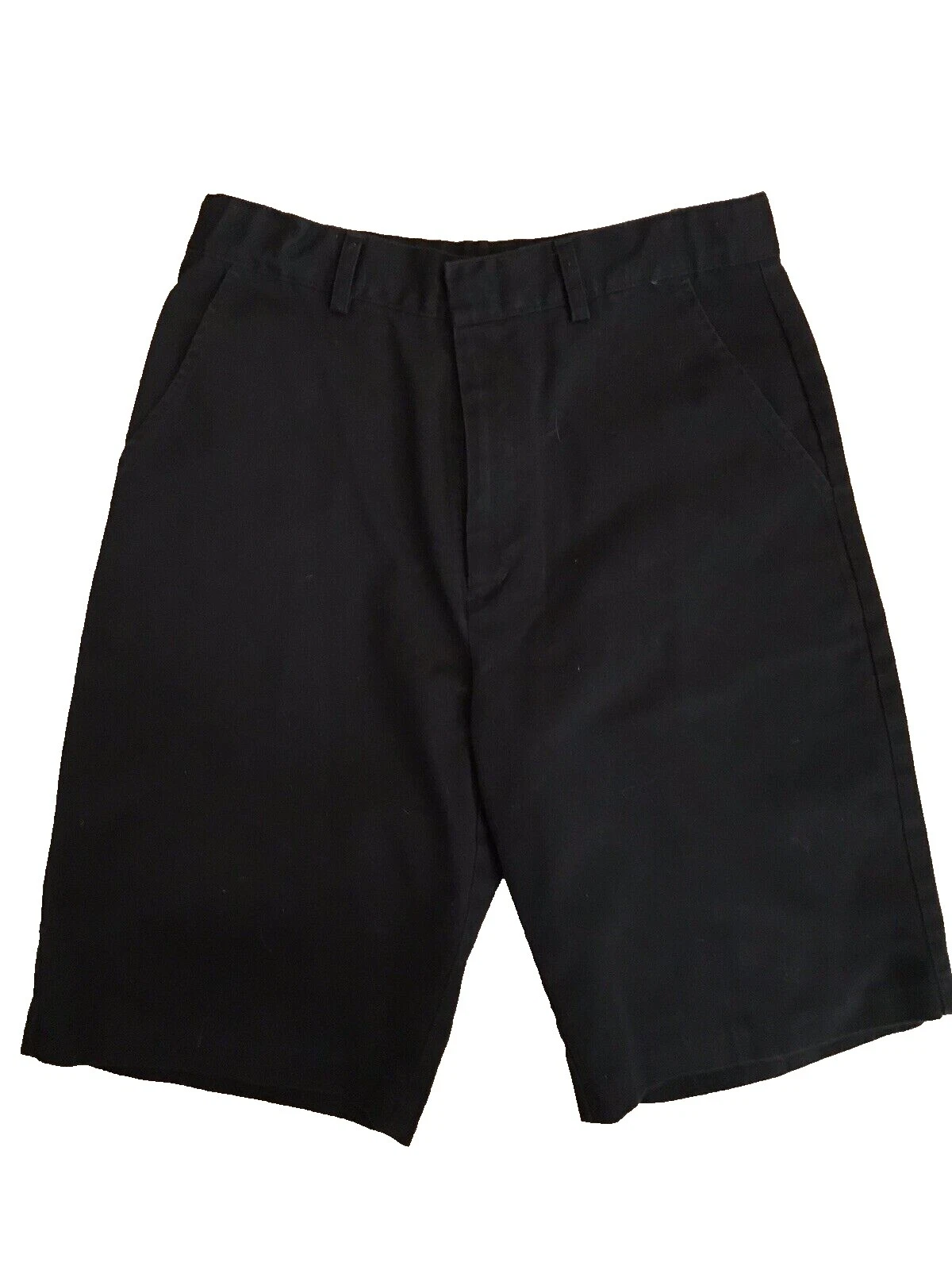 Pantalones cortos de Mezcla de Algodón Negro Talla 16 para Niños