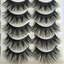thumbnail 8 - 5 Pairs Natural Eye Lashes Makeup Handmade Soft Long Thick Black False Eyelashes