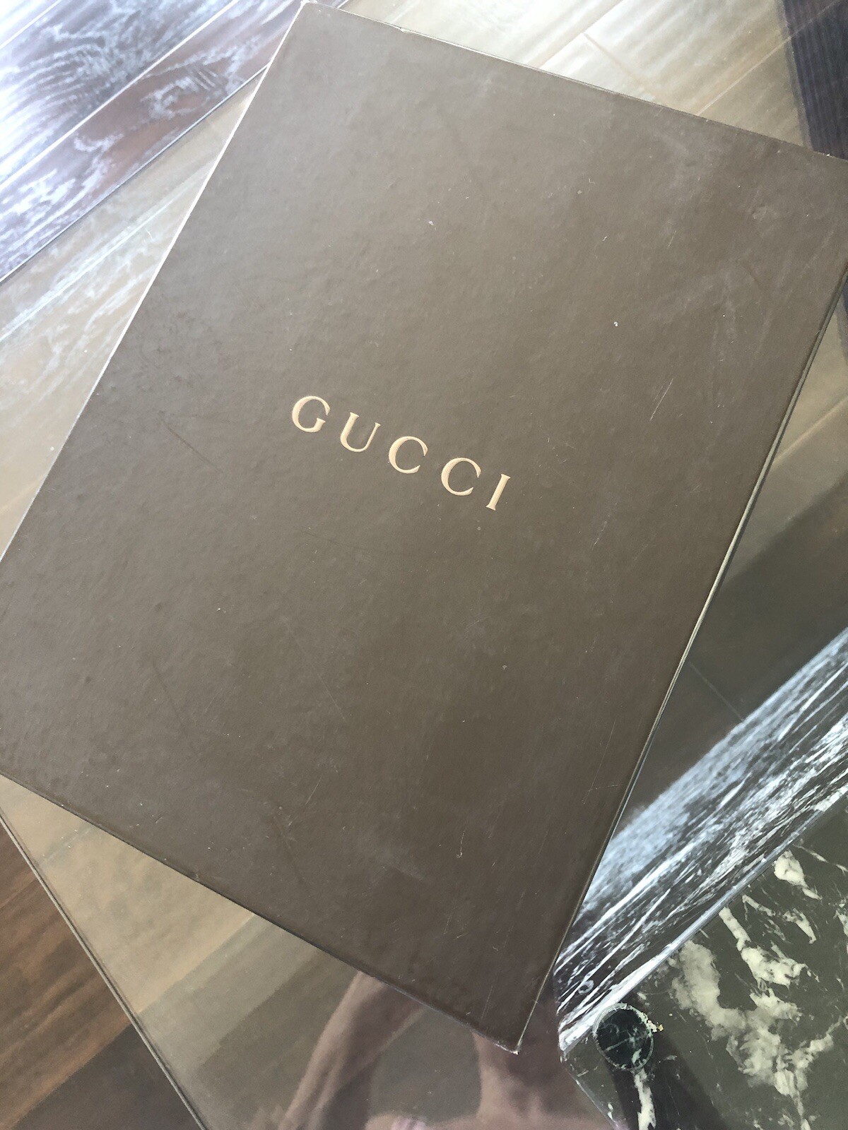 GUCCI guccissima  sandals Monogram Pattern wedge … - image 18