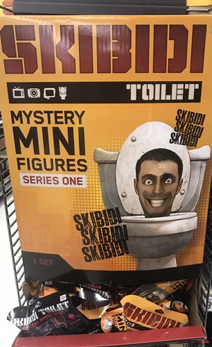 2024 Skibidi Toilet Mystery Plush Figure Doll Toy