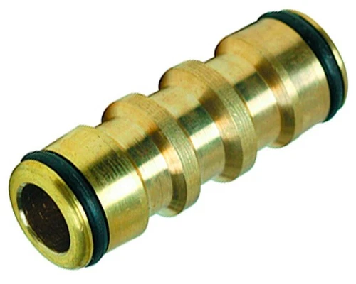 2 Way Garden Hose Pipe 0.5" Connector Male Adaptor Hozelock