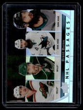 2021-22 Upper Deck NHL Passages Brent Burns San Jose Sharks