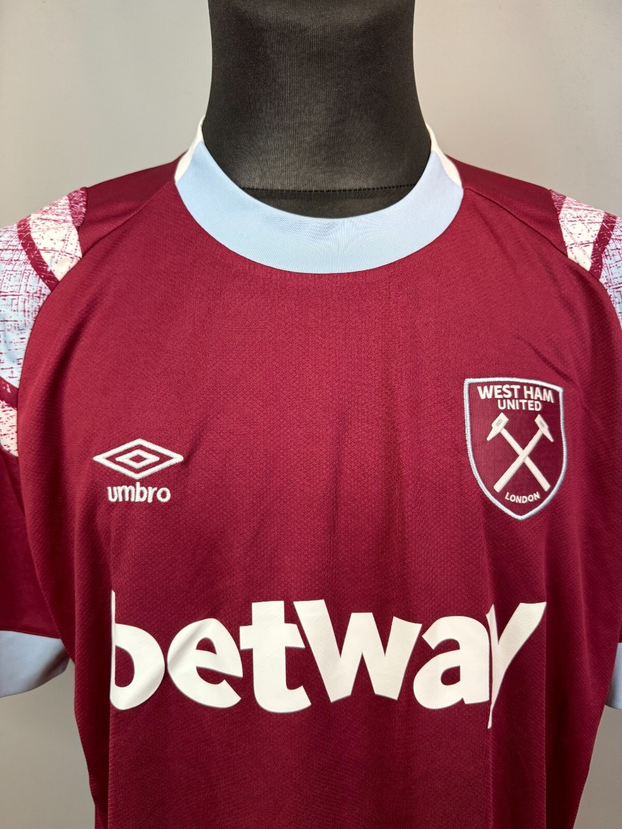 Umbro West Ham United サッカーシャツ Umbro Men's West Ham United Commemorative 20/21 Away Jersey