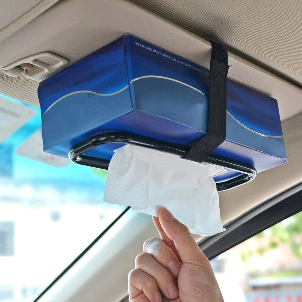 Car Tissue Holder, Car Sun Visor Napkin Holder, Hanging Paper