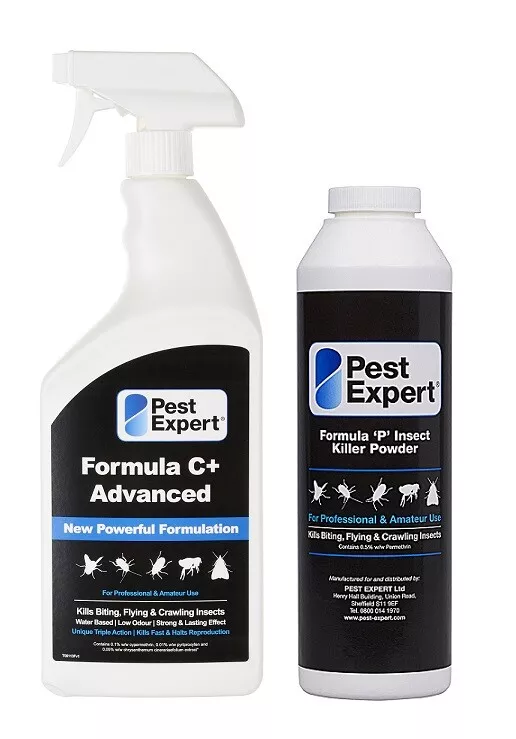 Silverfish Killer Spray 1L and Powder 300g from Pest Expert eBay