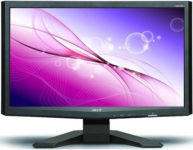 ACER X203H 1600 x 900 Resolution 20" WideScreen LCD Flat Panel Computer Monitor