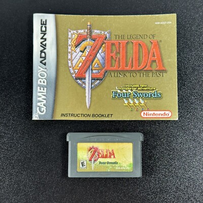 Legend of Zelda: A Link to the Past - Four Swords w/ booklet Game