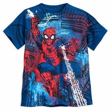 Marvel Spider-Man Short Sleeve T Shirt Boy Size 5/6