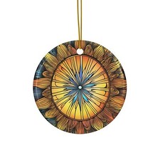 Star Ceramic Ornament