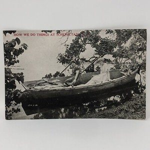 Schenectady NY How We Do Things At Schenectady NY Antique Postcard Rare