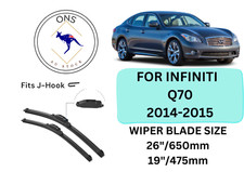 WIPER BLADE FOR INFINITI Q70 2014-2015 (Y51)