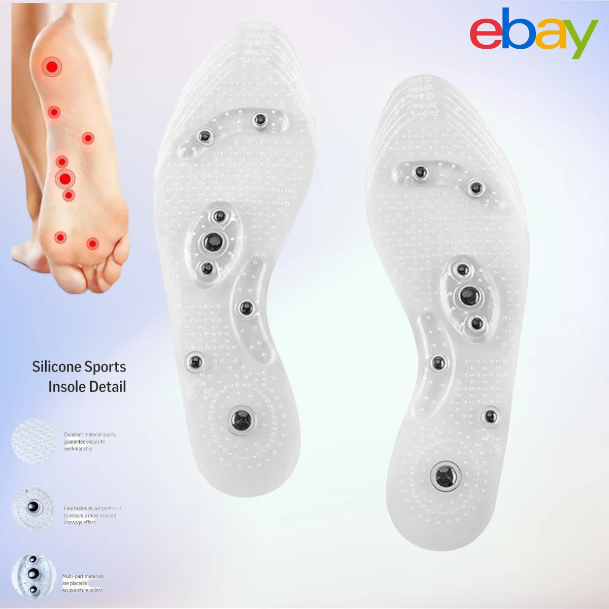 Acupuncture shoe best sale insoles