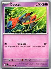 Deoxys Uncommon 034/086 ME04: Chaos Rising NM