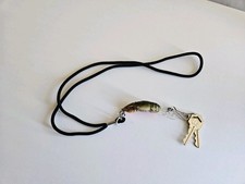 Crawfish Deep Diving Fishing Lure Lanyard Key Chain ID/key Holder