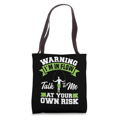 Jump Rope Mat for Men Skipping Rope Lover Jumping Rope Tote Bag