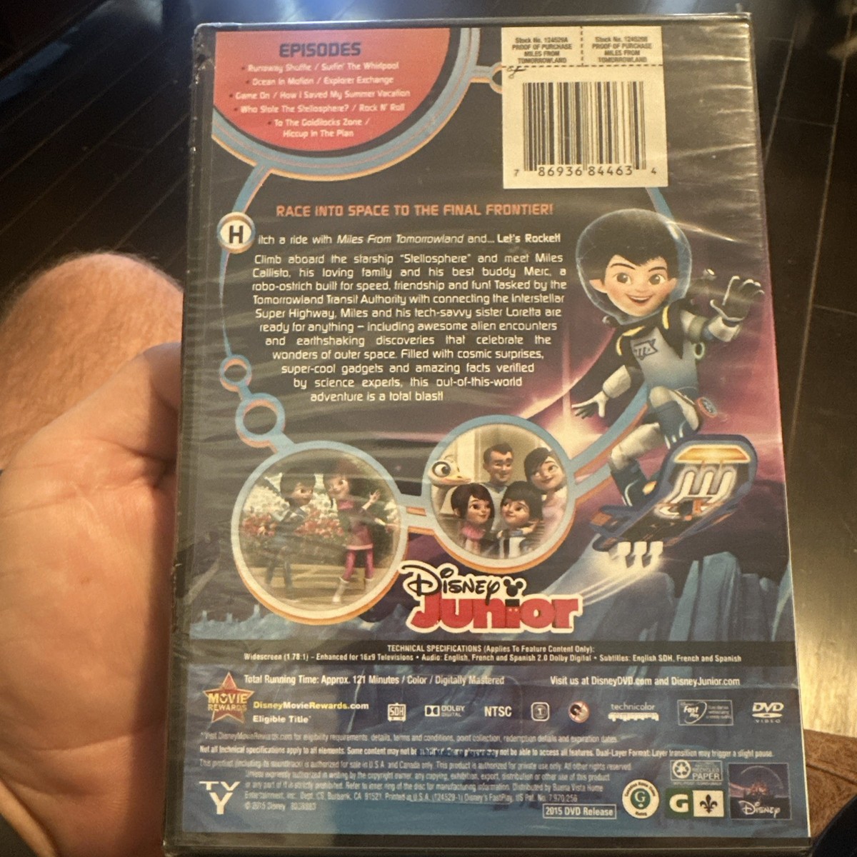 THE ROOSTERS IN THE MOTION DVD インザモーション Miles from Tomorrowland: Let's Rocket! (DVD, 2015) New Sealed
