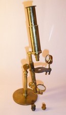 antique brass Microscope