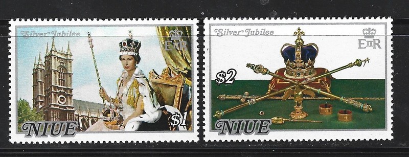 NIUE - Scott 194-95 MNH
