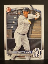 2025 Bowman Draft #9 Spencer Jones YANKEES 