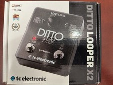 TC Electronics Ditto x2 Looper Effects Pedal Phrase Sampler Free USA Ship