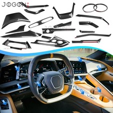 Real Carbon Fiber Interior Trim Level Package For Corvette C8 Stingray Z06 2026 Real Carbon Fiber Interior Trim Level Package For Corvette C8 Stingray Z06 2026