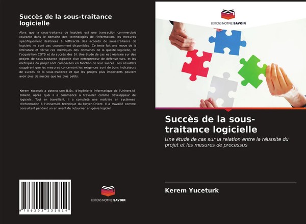 SuccèS De La Sous-Traitance Logicielle Kerem Yuceturk Taschenbuch FranzöSisch-image
