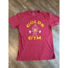 Golds Gym Graphic Tee Shirt Size Medium