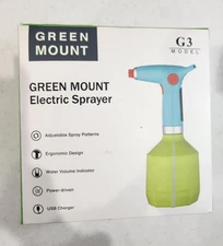 NEW Green Mount Model G3 Electric Sprayer Watering Can Plant Automatic Bottle