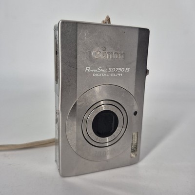 READ Canon PowerShot SD790 IS 10.0MP Digital ELPH Camera Silver Only Tested Work