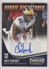 2021 Panini Chronicles Draft Picks Orange Nick Eubanks #TS-NEB Auto 0r4