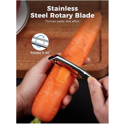 Stainless Steel Vegetable Peeler - Ultra Sharp Blade