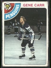 1978-79 Topps Gene Carr #14 Pittsburgh Penguins