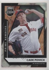 2021 Panini Elite Extra Edition Prime Numbers B 65/75 Cade Povich #98 0lt3