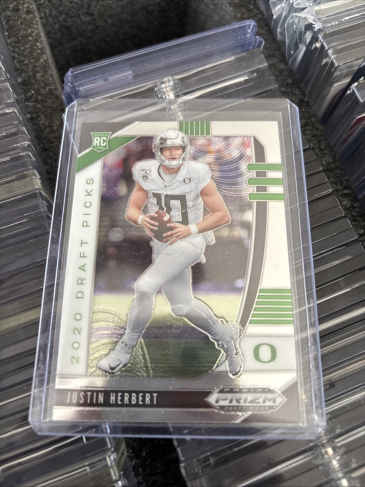 2020 Panini Prizm Draft - Draft Picks Rookies Justin Herbert #102 (RC)